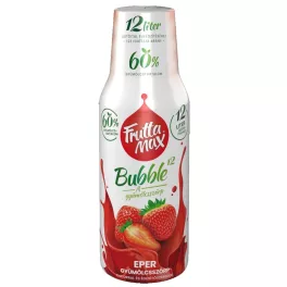 FruttaMax Bubble12 eper ízű gyümölcsszörp - 500 ml