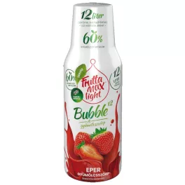   FruttaMax Bubble12 Light eper ízű gyümölcsszörp - 500 ml