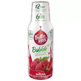 FruttaMax Bubble12 málna ízű gyümölcsszörp - 500 ml