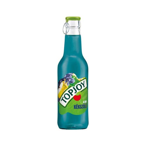 Topjoy kékszőlő ízű üveges üdítőital - 250ml