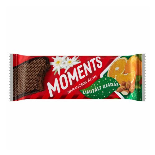 Moments ostya narancs-mandula - 45g