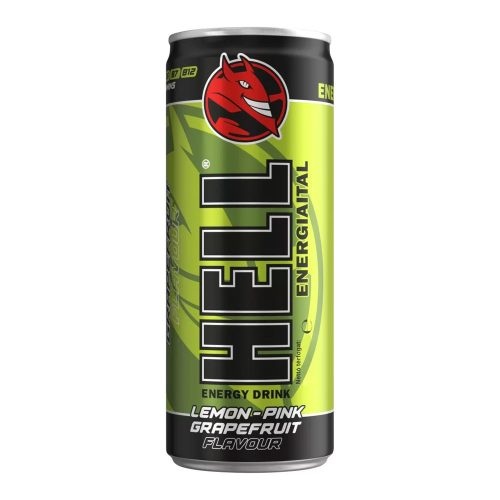 Hell energiaital Lemon-Pink Grapefruit - 250 ml