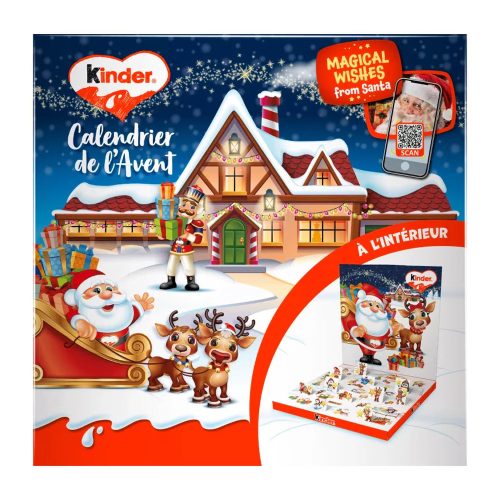 Kinder Advent Pop Up Calendar - 123 g