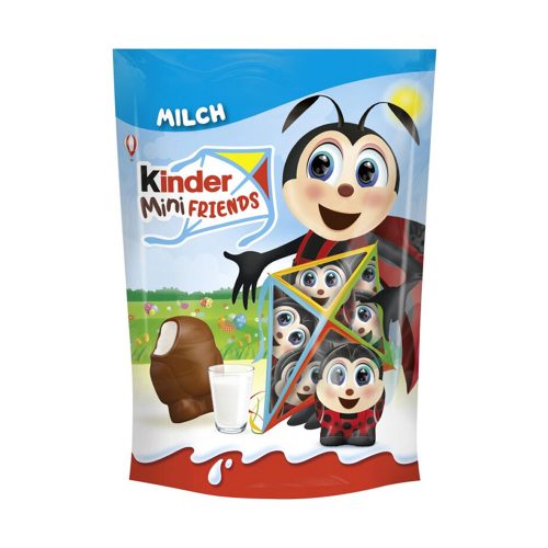 Kinder Mini Friends tejcsokoládé tejes krém ízben - 122 g