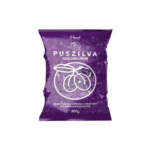 Polwerk Puszilva szalonkcukor aszalt szilva karamella öntetbe étcsokival-270g
