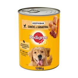 Pedigree konzerv csirke-sárgarépa - 1 200 g