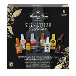 Anthon Berg Liqueurs alkoholos csokoládépalack 8 db - 125g