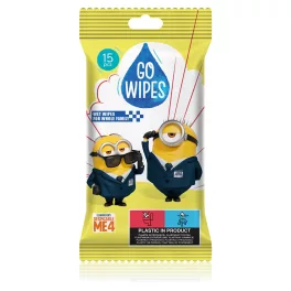   GOWIPES minions antibakteriális hatású törlőkendő - 15db