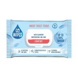 GoWipes Comfort Flip-Top nedves toalettpapír - 44db