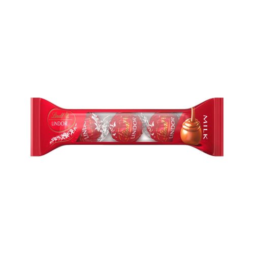 Lindor tejcsokoládé pralinék lágyan olvadó töltelékkel - 37g