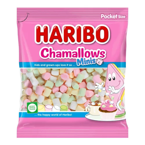 Haribo Chamallows Minis pillecukor - 90 g