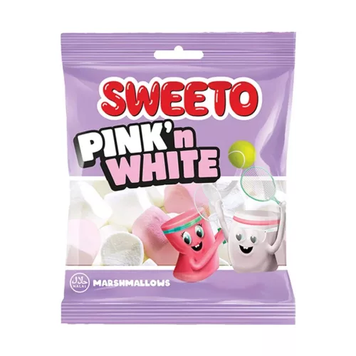 Sweeto pillecukor Pink-White - 60g