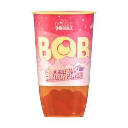 BOB bubble tea Sakura Peach - 360ml