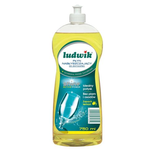 Ludwik mosogatógép öblítő citromos - 750 ml