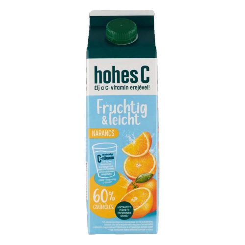 HohesC Fruchtig & Leicht Narancs 60% - 1000ml