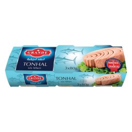 GRANDE tonhaltörzs sós lében - 3x80g