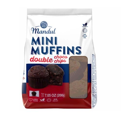 Mandul Mini Muffins duplacsoki - 200g