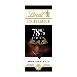 Lindt Excellence 78% kakaótartalmú étcsokoládé - 100g
