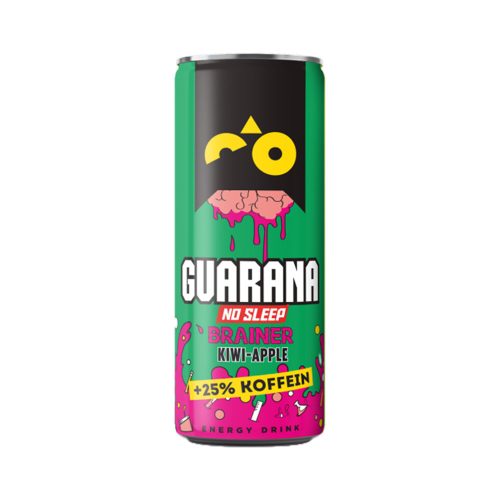 Guarana Kiwi-Alma Brainer dobozos energiaital - 250ml