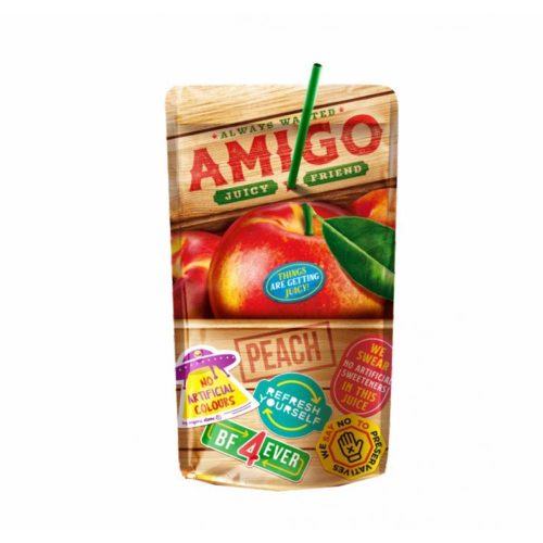 Amigó szívószálas alma - 200 ml