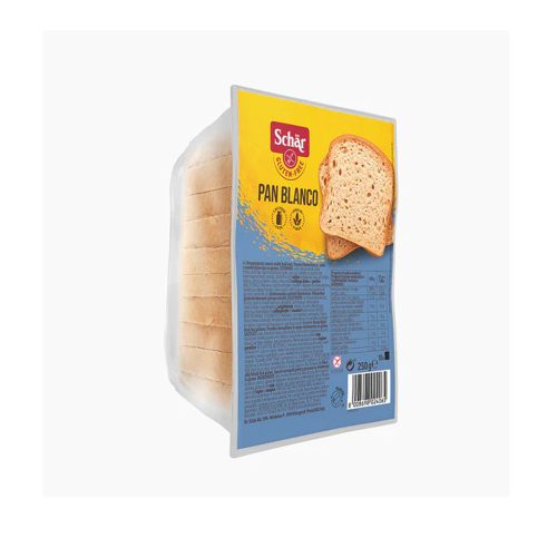 Schär Pan Blanco gluténmentes, laktózmetnes kenyér - 250g