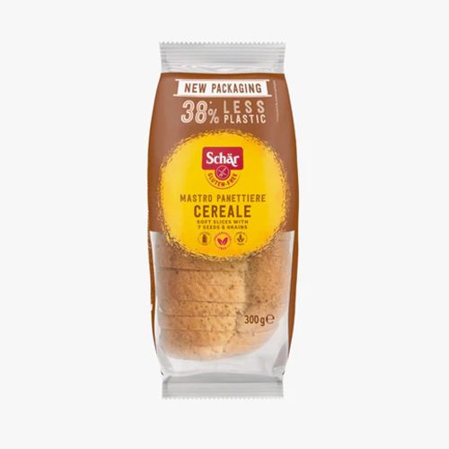 Schär Cereal gluténmentes, laktózmentes szeletelt kenyér - 300g