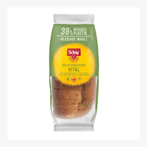 Schär Vital gluténmentes, laktózmentes szeletelt kenyér - 350g