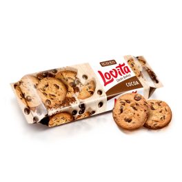   Roshen Lovita Classic Cookies Teasütemény csokidarabokkal-150g