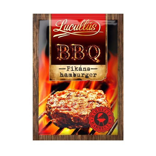 Lucullus BBQ pikáns hamburger - 43g