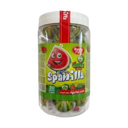 Spanilla görögdinnye ízű töltött zselégolyó - 10 g