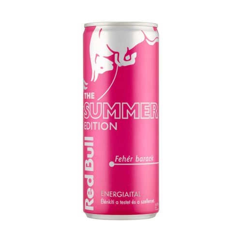 Red Bull fehérbarack dobozos energiaital - 250ml