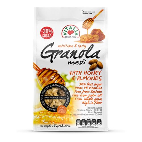 Vitalia Granola mézzel és mandulával - 350g