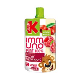 Kubu püré Immuno málna-csipkebogyó - 100g