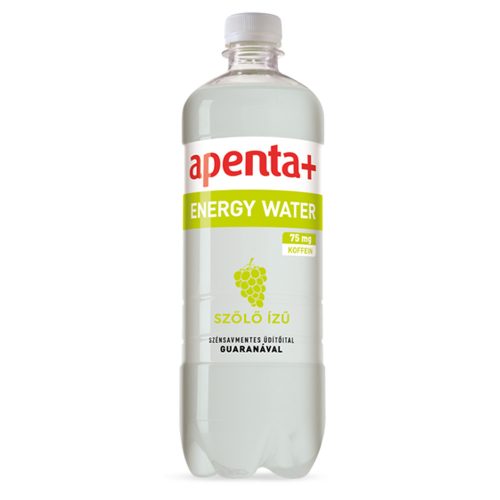 Apenta+ Energy Water guarana szőlő - 750ml