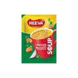 REEVA instant csirkeízű leves tésztával - 17g