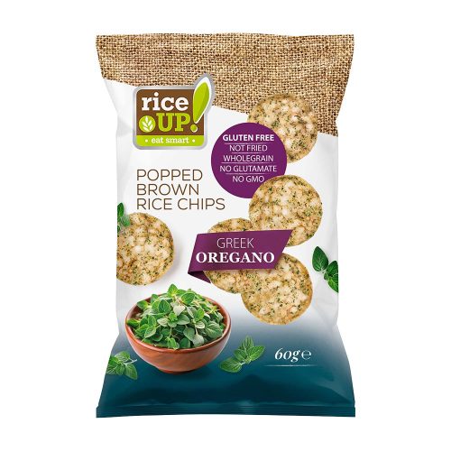 Rice up chips Greek Oregano ízű - 60g