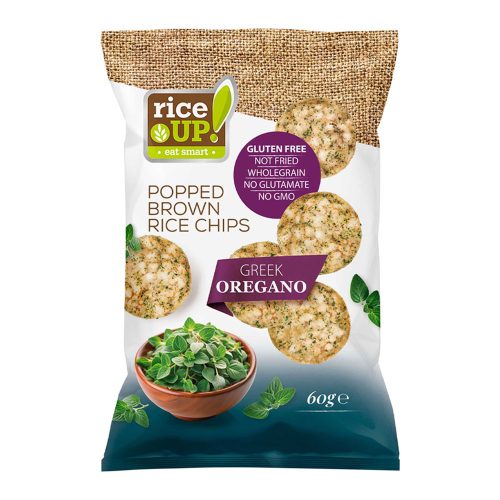 Rice up rizs chips Greek Oregano ízű - 60g