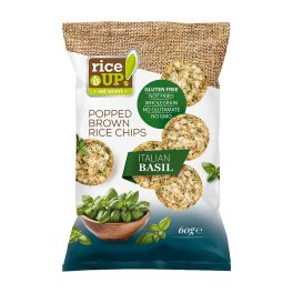 Rice up chips Italian Basil ízű - 60g