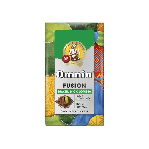 Omnia Fusion Brazil & Colombia őrölt kávé - 225g