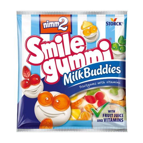 Nimm2 Smilegummi Milk Buddies - 90 g