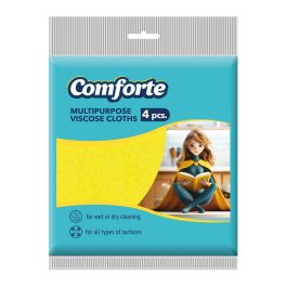   Comforte viszkóz törlőkendők általános tisztításhoz - 4 db