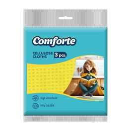 Comforte cellulóz törlőkendők tisztításhoz - 3 db