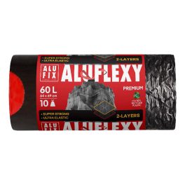 Alufix Aluflexy szemeteszsák zárószalagos 60 l - 10 db