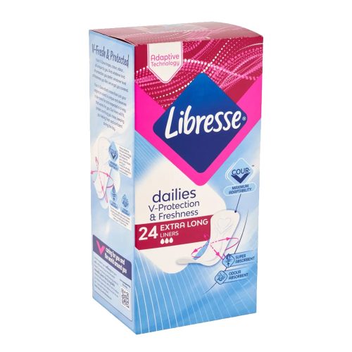 LIBRESSE Extra Long tisztasági betét - 24 db