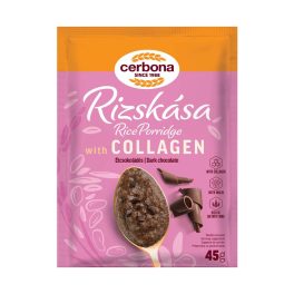 Cerbona étcsokoládés rizskása kollagénnel - 45 g