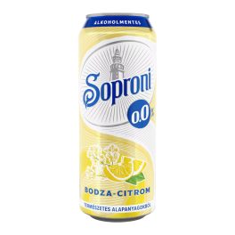 Soproni bodza-citrom ízű alkoholmentes sör % - 500ml
