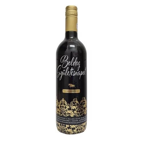 Boldog szülinapot Egri Bikavér - 750ml