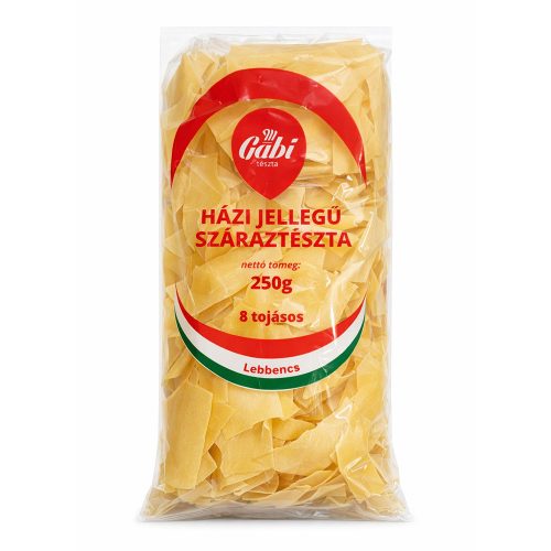 Gabitészta lebbencs 8 tojásos - 250g