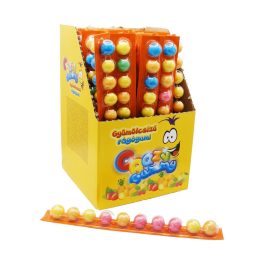 Crazy Gummy gömb gyümölcs ízű rágógumi - 30 g