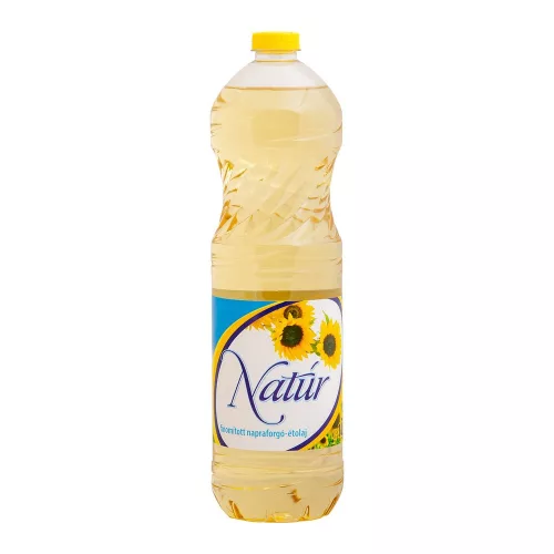 Natúr finomított napraforgó étolaj - 1l